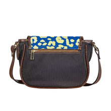 Load image into Gallery viewer, Ti Amo I love you - Exclusive Brand - Endeavour &amp;  Shalimar Animal Pattern - Saddle Bag
