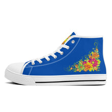 Load image into Gallery viewer, Ti Amo I love you - Exclusive Brand  - High-Top Canvas Shoes - White Soles
