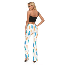 Load image into Gallery viewer, Ti Amo I love you - Exclusive Brand  - Women&#39;s Skinny Flare Pants
