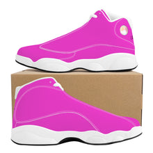 Load image into Gallery viewer, Ti Amo I love you - Exclusive Brand  - Amaranth Magenta - Womens Basketball Shoes - White Laces
