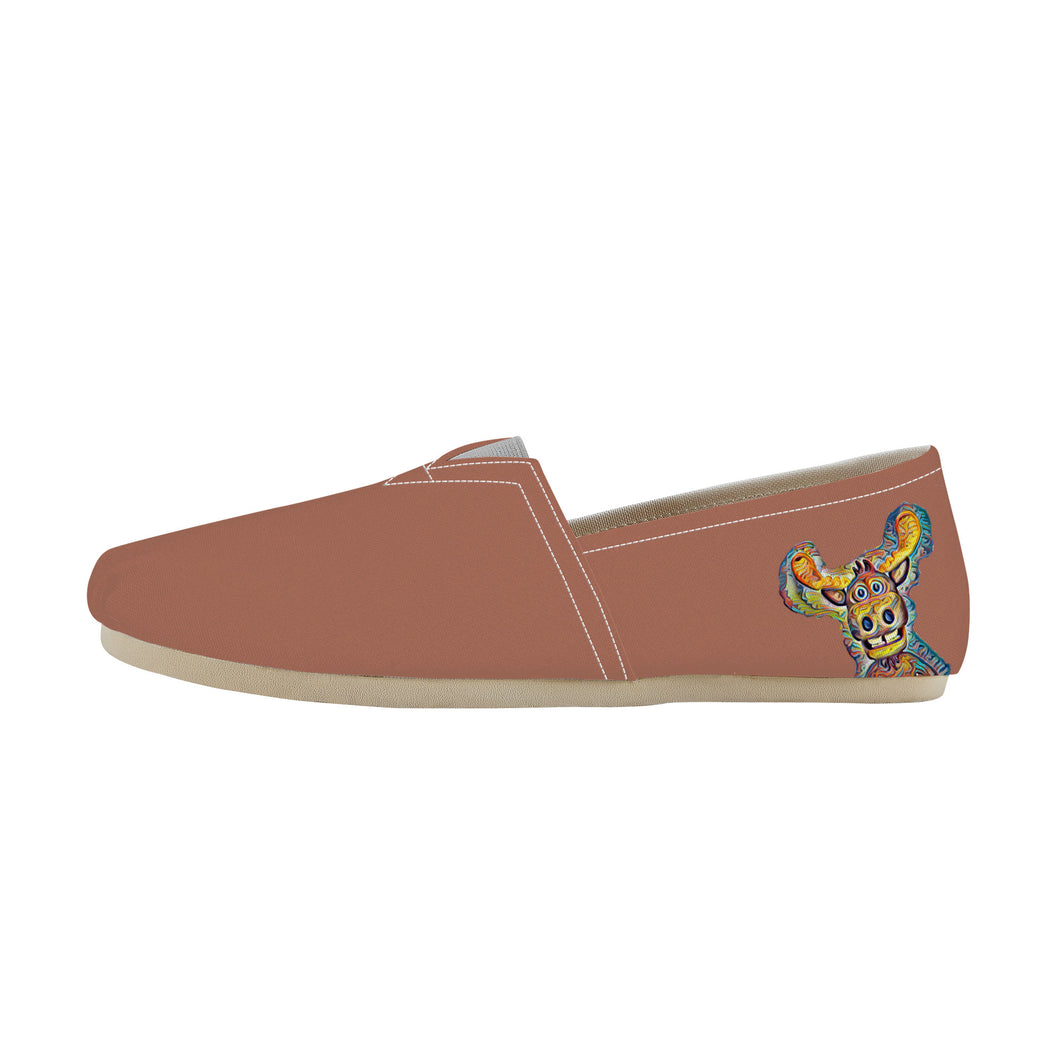 Ti Amo I love you  - Exclusive Brand  -Terricotta Moose - Casual Flat Driving Shoe