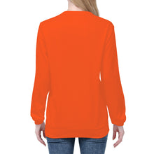 Load image into Gallery viewer, Ti Amo I love you - Exclusive Brand  - Orange - Angry Fish - Women&#39;s Sweatshirt
