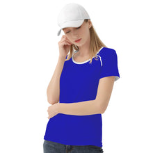 Load image into Gallery viewer, Ti Amo I love you - Exclusive Brand - Royal Blue  - Women&#39;s  T shirt - Sizes XS-2XL
