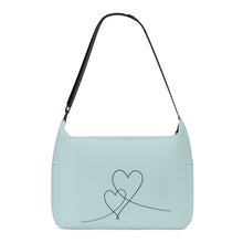 Load image into Gallery viewer, Ti Amo I love you - Exclusive Brand - Jungle Mist - Double Script Heart - Journey Computer Shoulder Bag
