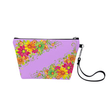 Load image into Gallery viewer, Ti Amo I love you - Exclusive Brand - Perfume - Multicolor Floral - Sling Cosmetic Bag
