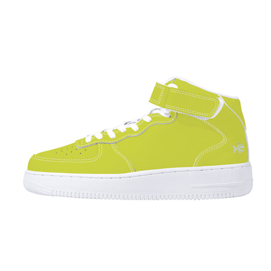 Ti Amo I love you - Alliance Lime - High Top Unisex Sneakers
