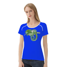 Load image into Gallery viewer, Ti Amo I love you - Exclusive Brand - Blue Blue Eyes -  Women&#39;s T Shirt - Sizes XS-2XL
