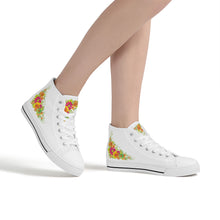 Load image into Gallery viewer, Ti Amo I love you - Exclusive Brand  - High-Top Canvas Shoes - White Soles
