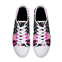 Load image into Gallery viewer, Ti Amo I love you - Exclusive Brand - Low-Top Canvas Shoes - White Soles
