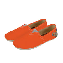 Load image into Gallery viewer, Ti Amo I love you  - Exclusive Brand - Bright Orange Moose -  Casual Flat Driving Shoe
