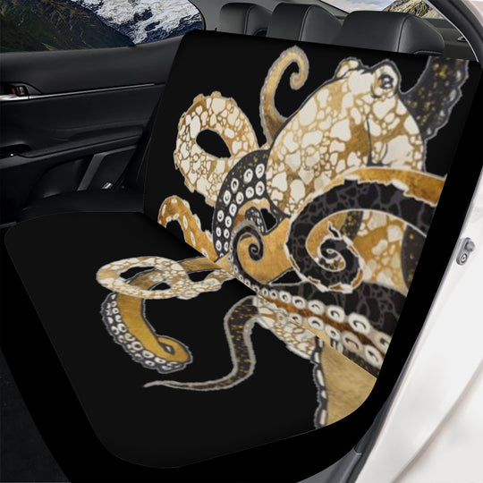 Ti Amo I love you - Exclusive Brand - Black - Octopus - Car Seat Cover Set