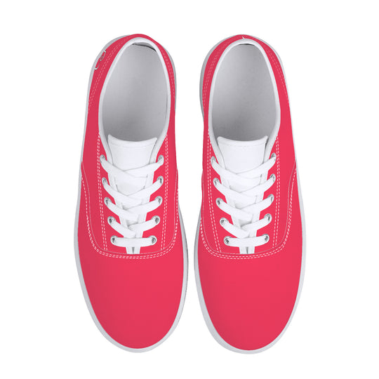 Ti Amo I love you -  Exclusive Brand  - Radical Red - Double White Heart -  Skate Shoe - White Soles