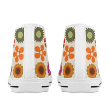 Load image into Gallery viewer, Ti Amo I love you - Exclusive Brand - High-Top Canvas Shoes - White Soles
