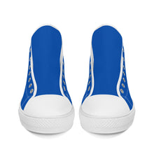 Load image into Gallery viewer, Ti Amo I love you - Exclusive Brand - High-Top Canvas Shoes - White Soles
