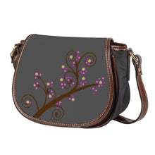 Load image into Gallery viewer, Ti Amo I love you - Exclusive Brand  - Davy&#39;s Grey -  Branch - Saddle Bag
