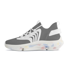 Load image into Gallery viewer, Ti Amo I love you - Exclusive Brand  - Dove Gray - Mens / Womens - Air Max React Sneakers - White Soles
