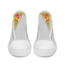 Load image into Gallery viewer, Ti Amo I love you - Exclusive Brand  - High-Top Canvas Shoes - White Soles
