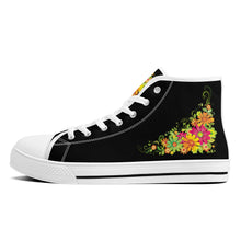 Load image into Gallery viewer, Ti Amo I love you - Exclusive Brand  - High-Top Canvas Shoes - White Soles
