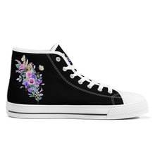 Load image into Gallery viewer, Ti Amo I love you - Exclusive Brand - High-Top Canvas Shoes - White Soles
