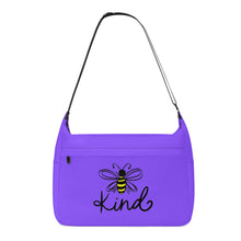 Load image into Gallery viewer, Ti Amo I love you - Exclusive Brand - Light Purple - Bee Kind - Journey Computer Shoulder Bag
