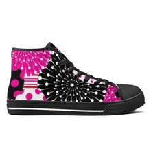 Load image into Gallery viewer, Ti Amo I love you  - Exclusive Brand  - High-Top Canvas Shoes - Black Soles
