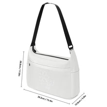 Load image into Gallery viewer, Ti Amo I love you - Exclusive Brand  - Desert Storm - White Daisy -  Journey Computer Shoulder Bag
