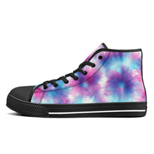 Load image into Gallery viewer, Ti Amo I love you - Exclusive Brand - High-Top Canvas Shoes - Black Soles - Sizes 5-12
