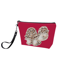 Load image into Gallery viewer, Ti Amo I love you - Exclusive Brand - Cardinal - Turtle - Sling Cosmetic Bag
