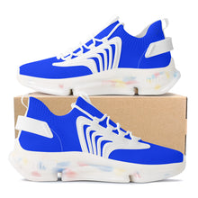 Load image into Gallery viewer, Ti Amo I love you - Exclusive Brand  - Blue Blue Eyes - Mens / Womens - Air Max React Sneakers - White Soles
