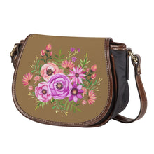 Load image into Gallery viewer, Ti Amo I love you - Exclusive Brand - Tortilla - Floral Bouquet - l Saddle Bag
