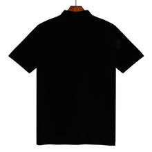 Load image into Gallery viewer, TI Amo I love you - Exclusive Brand - Mens Black  Polo Shirt
