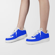 Load image into Gallery viewer, Ti Amo I love you - Exclusive Brand - Blue Blue Eyes - Low Top Unisex Sneakers -  Sizes: Big Kids 4.5-7 / Mens 4.5-14.5 / Womens 5.5-14
