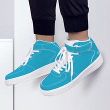 Load image into Gallery viewer, Ti Amo I love you - Exclusice Brand - Bali Blue - High Top Unisex Sneakers
