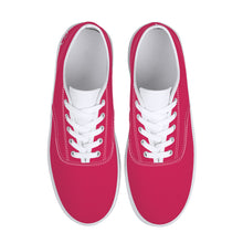 Load image into Gallery viewer, Ti Amo I love you - Exclusive Brand - Cerise Red 2 - Double White Heart -  Skate Shoe - White Soles
