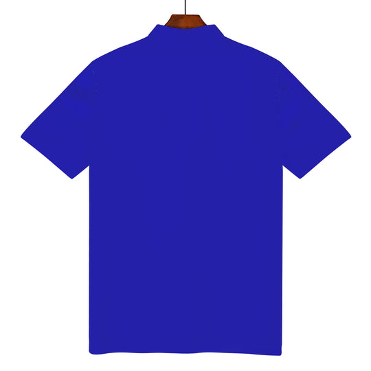 Ti Amo I love you - Exclusive Brand  - Mens Royal Blue Polo Shirt