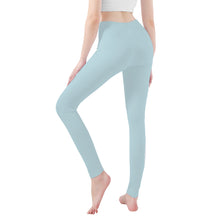 Load image into Gallery viewer, Ti Amo I love you - Exclusive Brand  - Ziggurat - White Daisy -  Yoga Leggings
