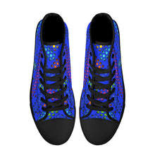 Load image into Gallery viewer, Ti Amo I love you - Exclusive Brand - High-Top Canvavs Shoes - Black Soles
