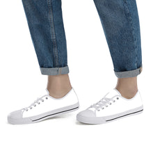 Load image into Gallery viewer, Ti Amo I love you - Exclusive Brand - Low - Top Canvas Shoes - White Soles
