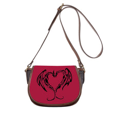 Load image into Gallery viewer, Ti Amo I love you - Exclusive Brand -  Cardinal - Saddle Bag
