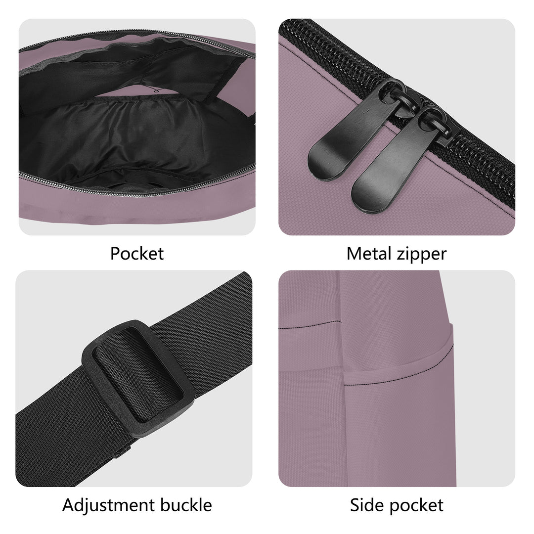 Ti Amo I love you - Exclusive Brand - Mountbatten Pink - Double Script Heart - Journey Computer Shoulder Bag