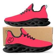 Load image into Gallery viewer, Ti Amo I love you  - Exclusive Brand  - Radical Red - Double Black Heart -  Flex Control Sneaker - Black Soles
