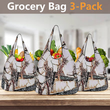 Load image into Gallery viewer, Ti Amo I love you - Exclusive Brand  - 3pc Grocery Bags
