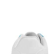 Load image into Gallery viewer, Ti Amo I love you - Exclusive Brand  - Medium Cyan Blue - Transparent Low Top Air Force Leather Shoes
