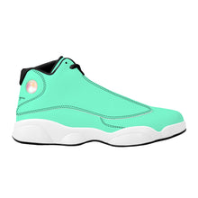 Load image into Gallery viewer, Ti Amo I love you  - Exclusive Brand  - Aquamarine - Basketball Shoes - Black Laces
