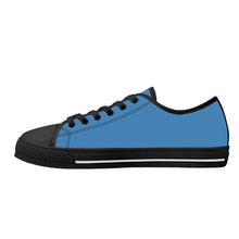 Load image into Gallery viewer, Ti Amo I love you - Exclusive Brand  - Low-Top Canvas Shoes - Black
