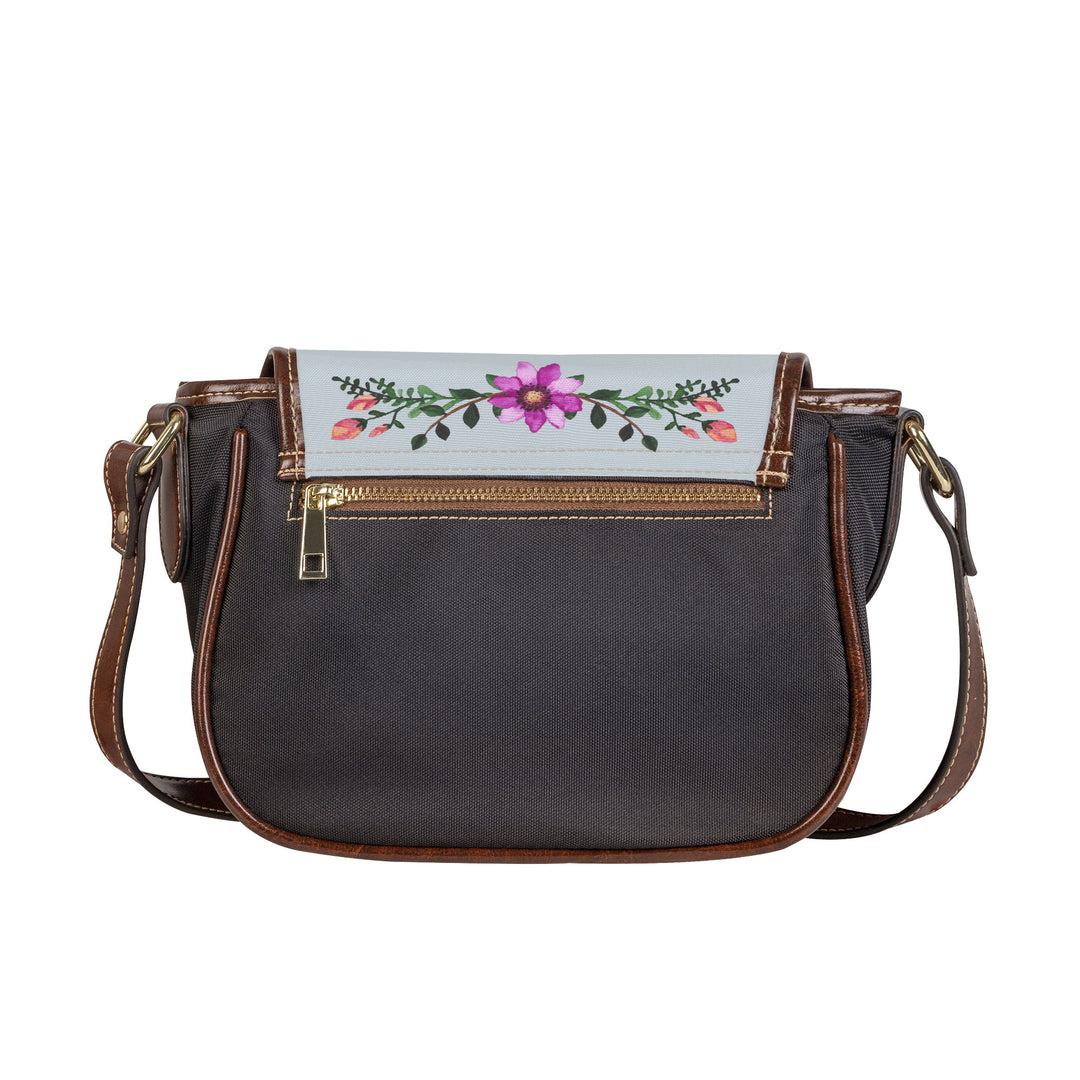Ti Amo I love you - Exclusive Brand - Geyser - Floral Bouquet - Saddle Bag