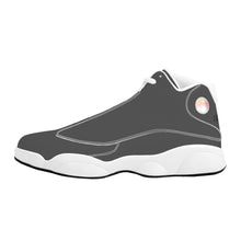 Load image into Gallery viewer, Ti Amo I love you - Exclusive Brand  - Davy&#39;s Grey - Mens / Womens - Unisex  Basketball Shoes - White Soles
