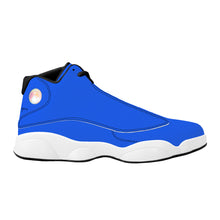 Load image into Gallery viewer, Ti Amo I love you  - Exclusive Brand  - Azul Blue - Mens / Womens - Unisex Basketball Shoes - Black Laces
