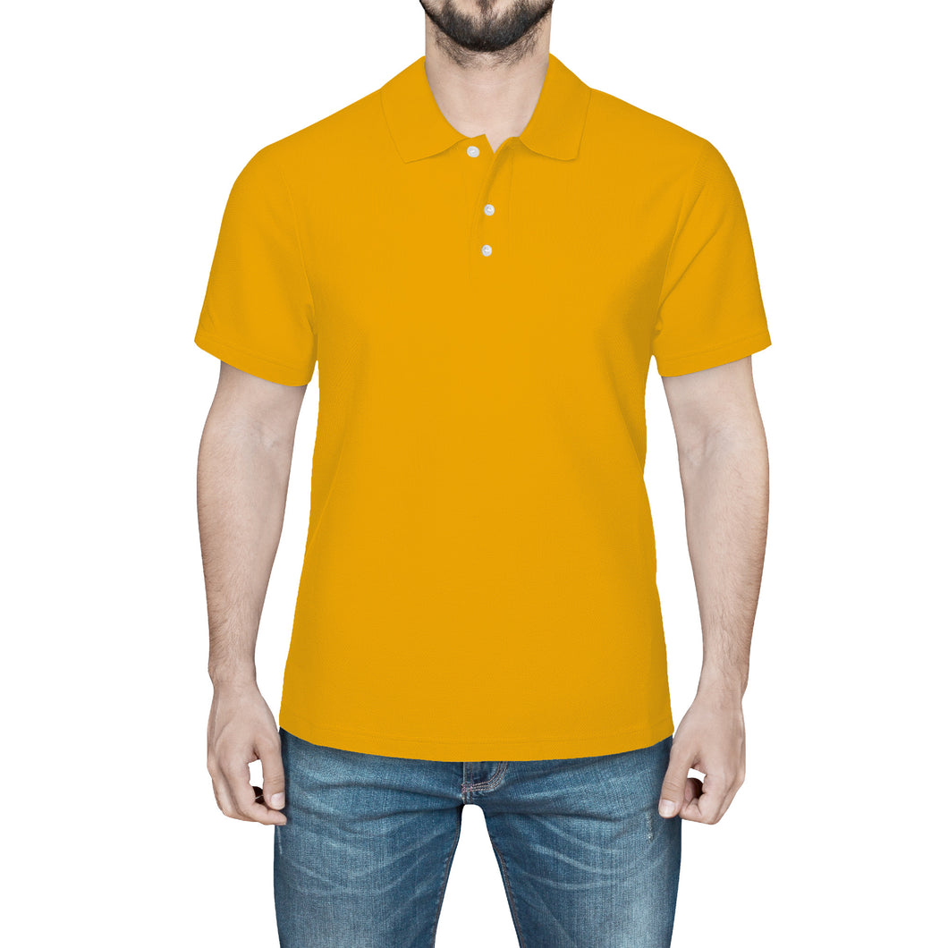 Ti Amo I love you - Exclusive Brand - Mustard - Mens Polo Shirt