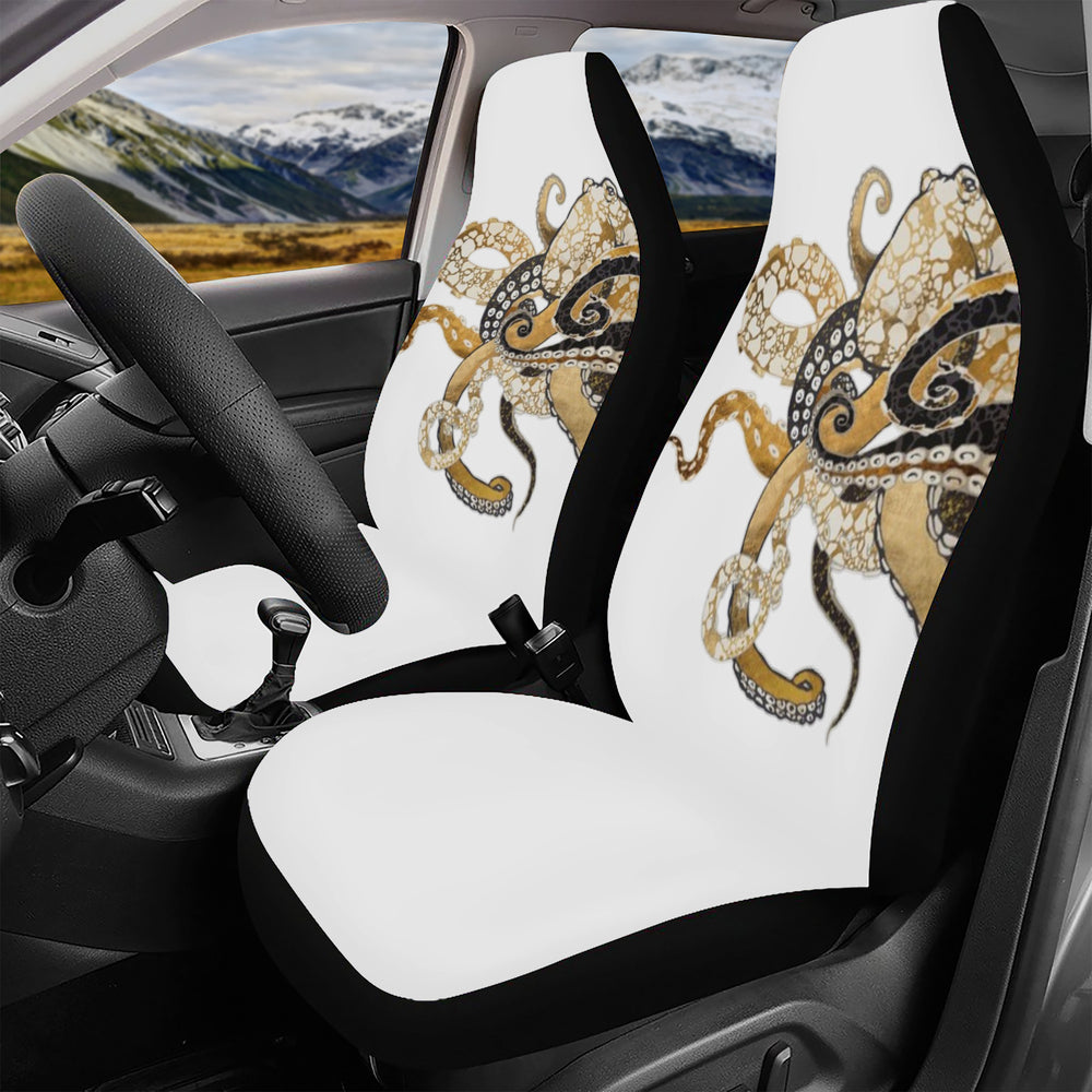 Ti Amo I love you - Exclusive Brand - White - Octopus - Car Seat Cover Set